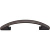 Elements By Hardware Resources 96 mm Center-to-Center Brushed Oil Rubbed Bronze Arched Strickland Cabinet Pull 771-96DBAC